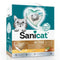SANICAT Posip za mačke grudvajući Active Gold, miris Argan, 6L