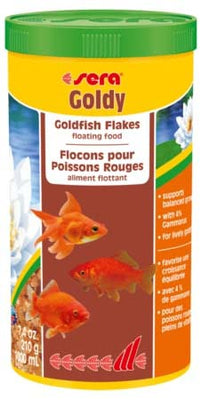 SERA Goldy hrana za zlatne ribice sa spirulinom u listicima