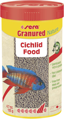 SERA Granured Nature hrana za ciklide mesojede u granulama