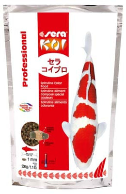 SERA Koi Professional Spirulina Color hrana za sarane za intenzivnu boju 500g