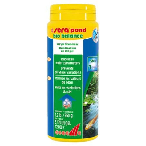 SERA Pond Bio Balance tretman za stabilizaciju pH, GH i KH 550g