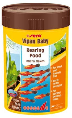 SERA Vipan Baby hrana za mlade ukrasne ribice u listicima