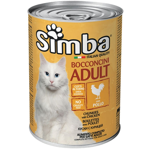 SIMBA Konzerva za macke Adult Piletina 415g