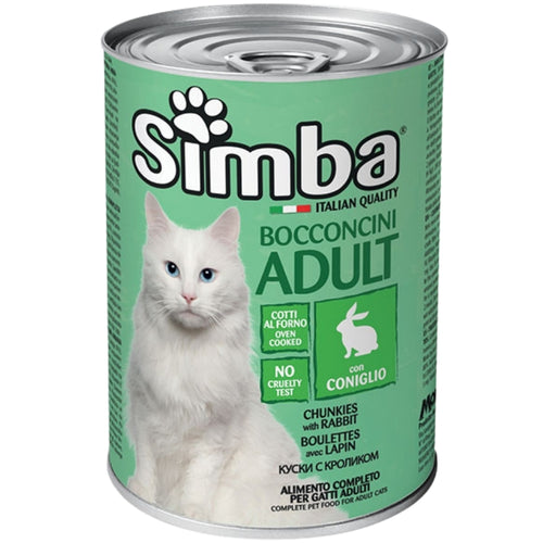 SIMBA Konzerva za macke Adult Zecetina 415g