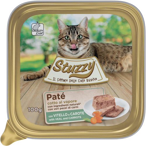 STUZZY Pate Pasteta za macke s teletinom i sargarepom, 100g