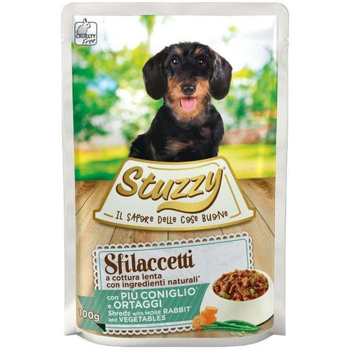 STUZZY Sfilacetti Kesica za pse sa zecetinom i povrcem, 100g