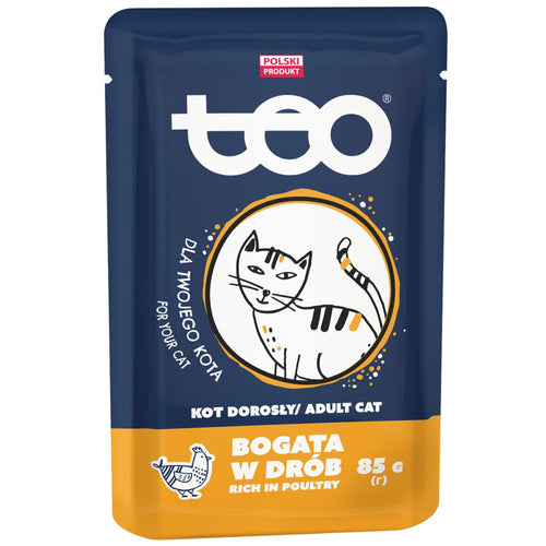 TEO Kesica za macke s piletinom, 85g