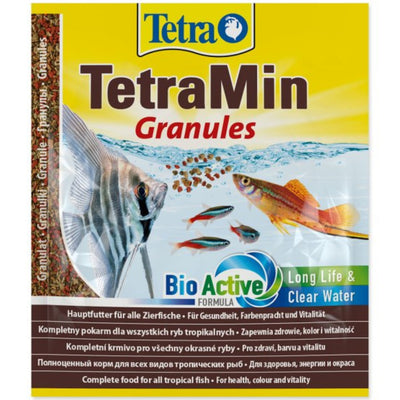 TETRA Min Granules hrana za tropske ribice u granulama, kesica 15g