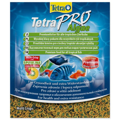 TETRA Pro Algae hrana za tropske ribice u listicima, 12g