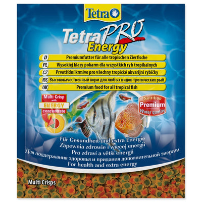 TETRA Pro Energy Multi-Crisps hrana za tropske ribice za boju, kesica 12g