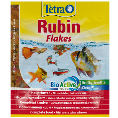 TETRA Rubin hrana za ribice za intenzivnu boju u listicima, kesica 12g