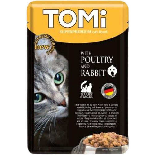 TOMI Kesica za macke Adult Losos i Pastrmka u sosu 100g