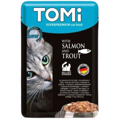TOMI Kesica za macke Adult Piletina i Zecetina u sosu 100g