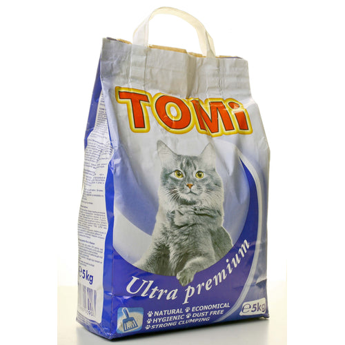TOMI Posip za macke grudvajuci Ultra Premium Plavi