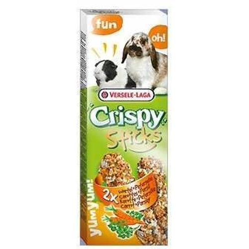 VERSELE LAGA Crispy Sticks, stapici za kunice i zamorcice, sargarepa, 2kom, 110g