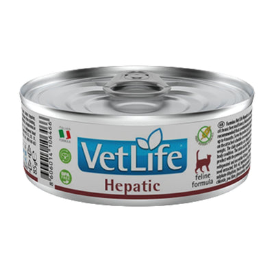 VET LIFE Feline Hepatic, za potporu funkciji jetre, 85g