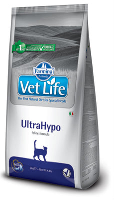 VET LIFE Feline Ultrahypo, kod alergijskih reakcija