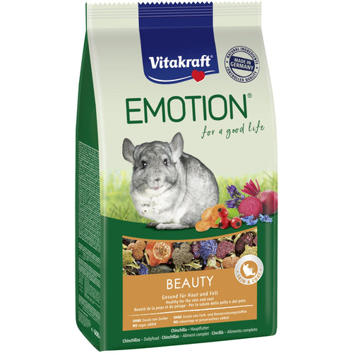 VITAKRAFT Emotion Beauty hrana za cincile, s algama za lepse krzno, 600g