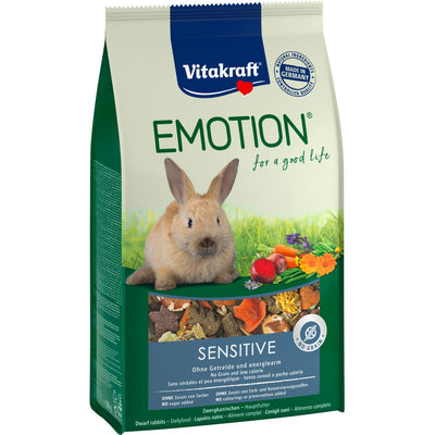 VITAKRAFT Emotion Sensitive hrana za patuljaste kunice, regulise tezinu, 600g