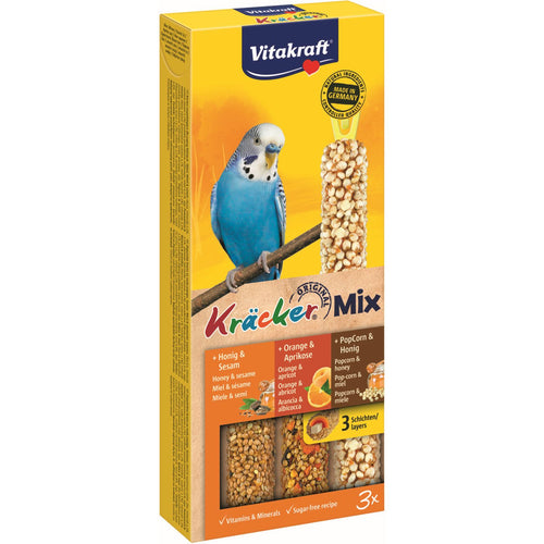VITAKRAFT Kracker hrskavi stapici za tigrice, mix voca i povrca, 3kom 80g