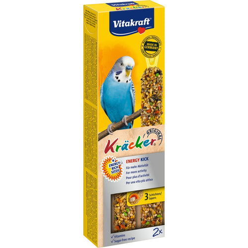 VITAKRAFT Kracker hrskavi stapici za tigrice, s vitaminima za energiju, 2kom 60g