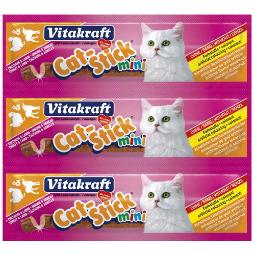 VITAKRAFT Poslastica za macke StickMini s curetinom i jagnjetinom