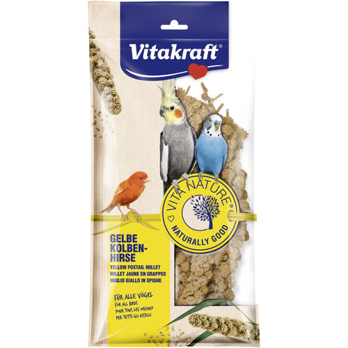 VITAKRAFT Suseni zuti proso, poslastica za ptice sa prirodnim vitaminima, 100g