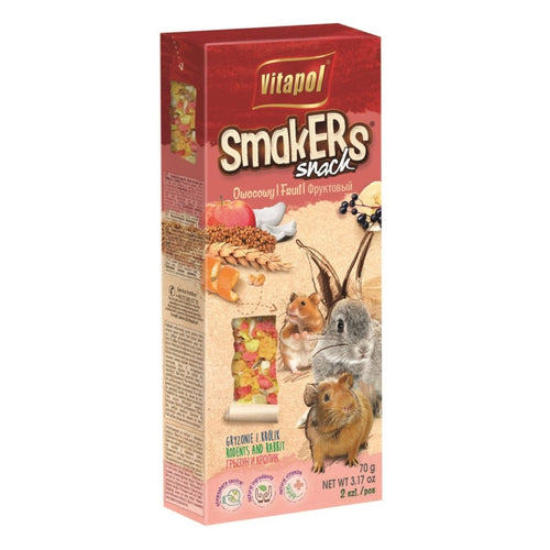 VITAPOL Smakers Stapici za glodare Voce 2kom, 90g
