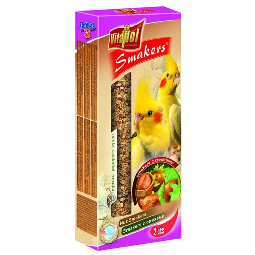 VITAPOL Smakers Stapici za nimfe Jezgrasto voce 2kom, 90g
