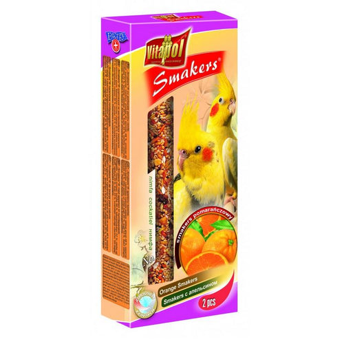 VITAPOL Smakers Stapici za nimfe Pomorandza 2kom, 90g