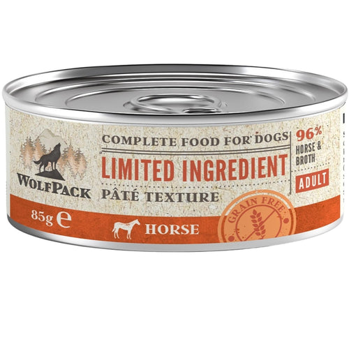 WOLFPACK Limited ingredient, Adult konjetina, 85g
