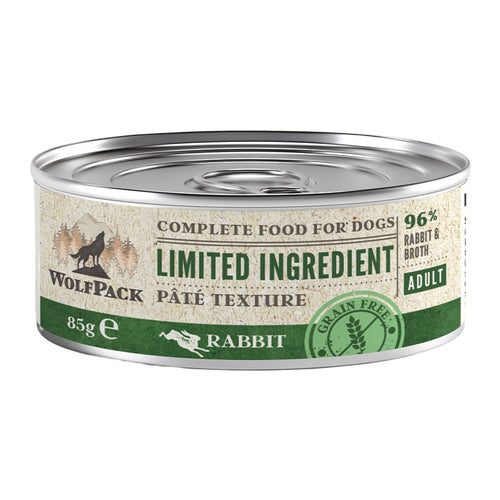 WOLFPACK Limited ingredient, Adult zecetina, 85g