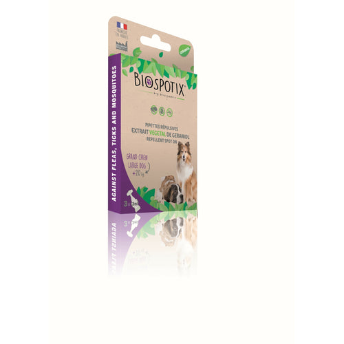 BIOSPOTIX Ampule SpotOn za pse antiparazitske, L/XL (preko 20kg) 3x3ml