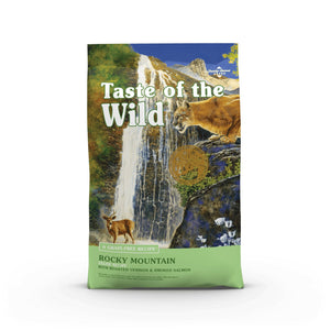 TASTE OF WILD Cat Rocky Mountaine, s pečenom srnom i dimljenim lososom, 6,6kg