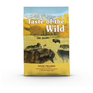 TASTE OF WILD Dog High Prairie, sa srnetinom i bizonom, 2 kg