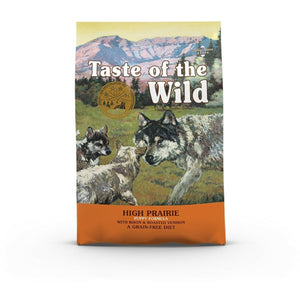 TASTE OF WILD Dog High Prairie PUPPY, sa srnetinom i bizonom, 2kg