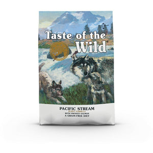 TASTE OF WILD Dog Pacific Stream PUPPY, s dimljenim losososom i ribom, 2kg