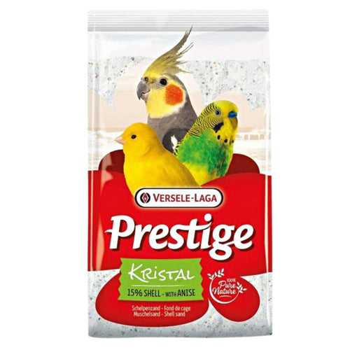 VERSELE LAGA Prestige Podloga za ptice sa anisom ShellSand Kristal
