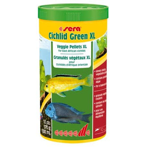 SERA Cichlid Green XL hrana za ciklide biljojede, u granulama 350g/1000ml