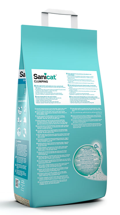 SANICAT Marseille soap grudvajući mineralni posip za mačke, s mirisom, 10L