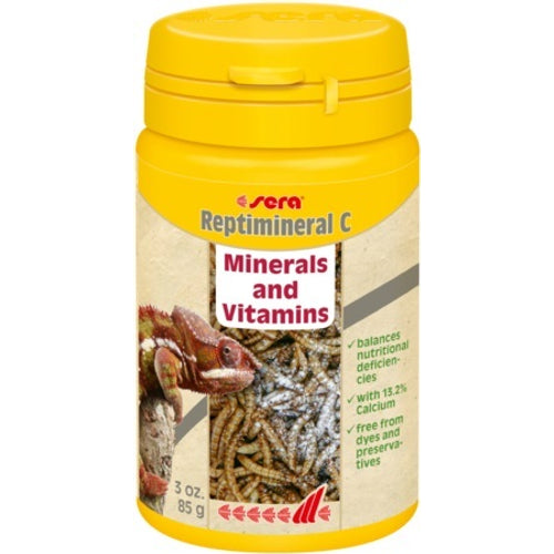 SERA Repti Mineral C preparat za reptile mesojede sa vitaminima 85g/100ml