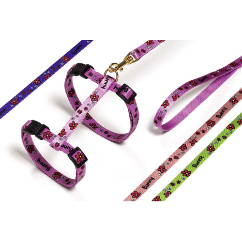 FLAMINGO Am sa povodnikom za macke ArtSportiv Flower sa cveticima 10mm/110cm