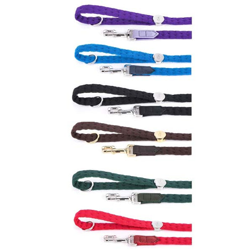OUTLET MYFAMILY Povodac za pse, najlon Milano, Braon 2,2cm/110cm
