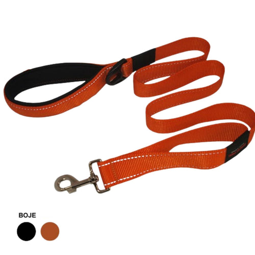 OUTLET MATIS Povodac za pse CityStyle sa alkom za opremu Crveni 4cm/140cm