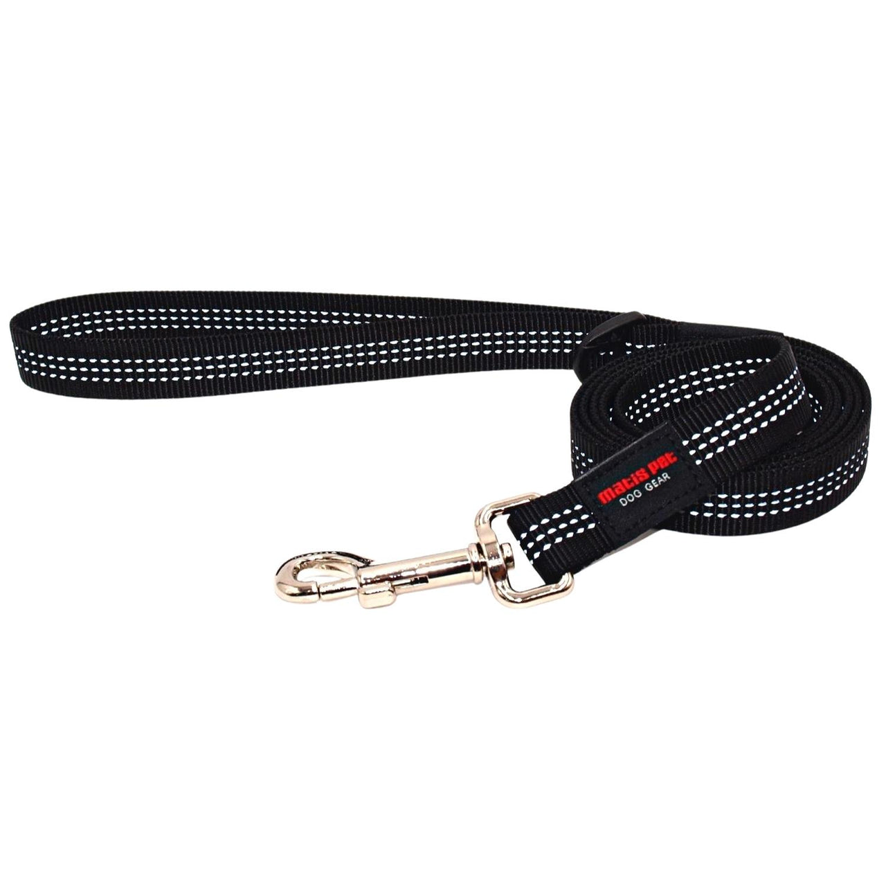 MATIS Povodac za pse CityStyle Crni 2cm/140cm