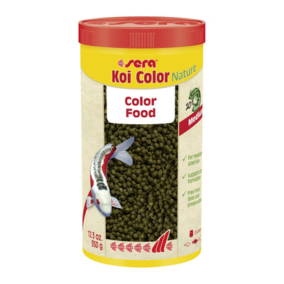 SERA Koi Color Medium Nature hrana za sarane za intenzivnu boju 350g/1L