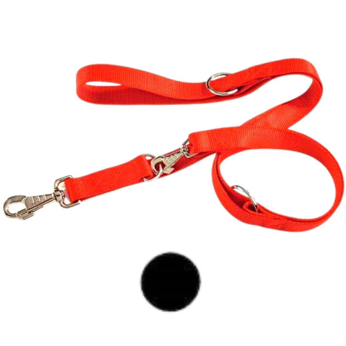 OUTLET CAMON Povodac za pse radni od najlona, jednoslojni Crni 18mm/200cm