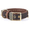 OUTLET MYFAMILY Ogrlica za pse, od eko kože Bilbao, Crvena 1,6cm/22-30cm