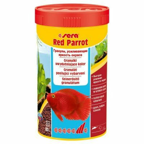SERA Red Parrot hrana za ciklide u granulama 70g/250ml