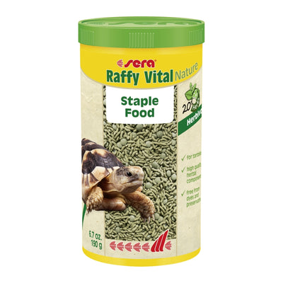 SERA Raffy Vital Nature hrana za kornjace biljojede u peletama 47g/250ml